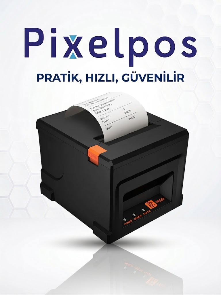 80mm Otomatik Giyotin Termal Fiş Yazıcı
